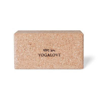 Yogablok af kork