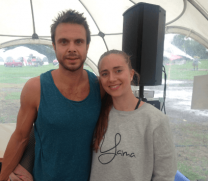 Emilie Schack var en af underviserne på årets yogafestival